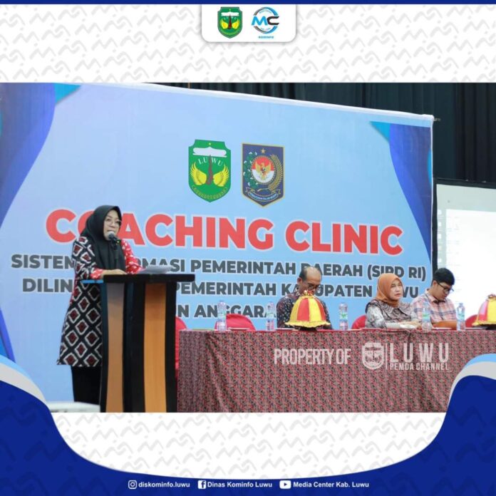 BKAD Luwu Gelar Coaching Clinik SIPD RI