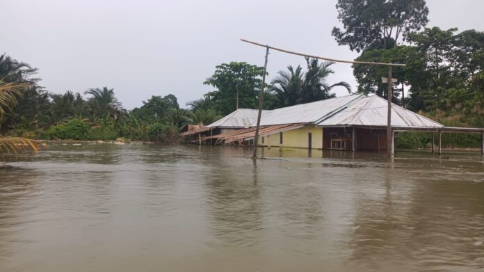 20 Hari Warga Luwu Utara Kebanjiran, Warga Beli Kebutuhan Pokok Pakai Perahu