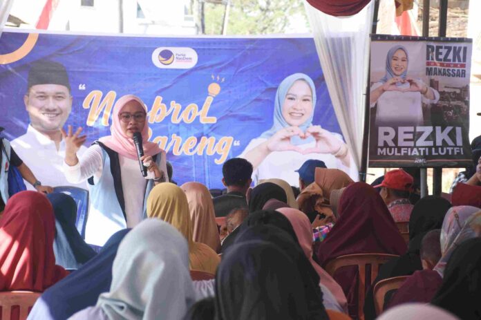 Rezki Mulfiati Lutfi Nangis dengar Warga Makassar Mengeluhkan Layanan Kesehatan