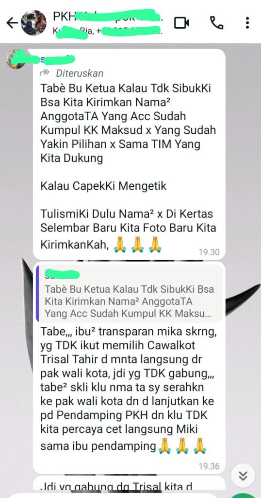 Pj Wali Kota Palopo Diduga Arahkan PKH untuk Menangkan Trisal - Akhmad 1 IMG 20241007 WA0190