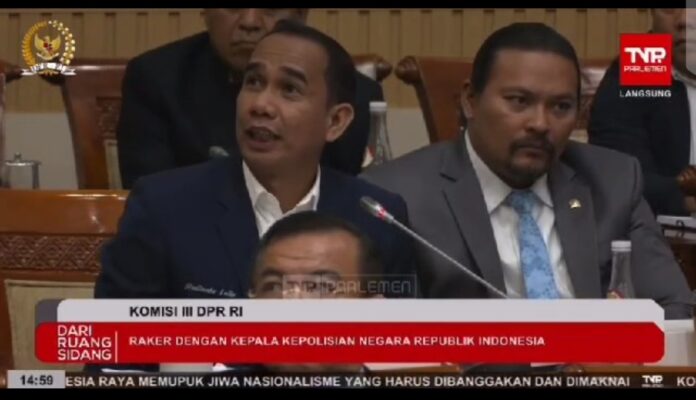 Komisi III RDP dengan Kapolri, RMS Tidak Hadir, Rudianto Lallo Bintang Baru