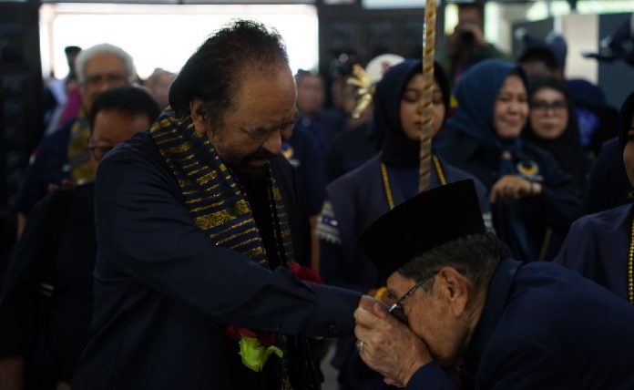 Dipimpin RMS, Kepala Daerah Se Sulsel Jemput Ketum DPP Partai NasDem Surya Paloh