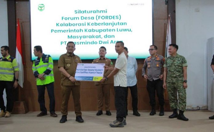 Silaturahmi Forum Desa Masmindo Dwi Area, Bupati Luwu Tekankan Kolaborasi Berkelanjutan