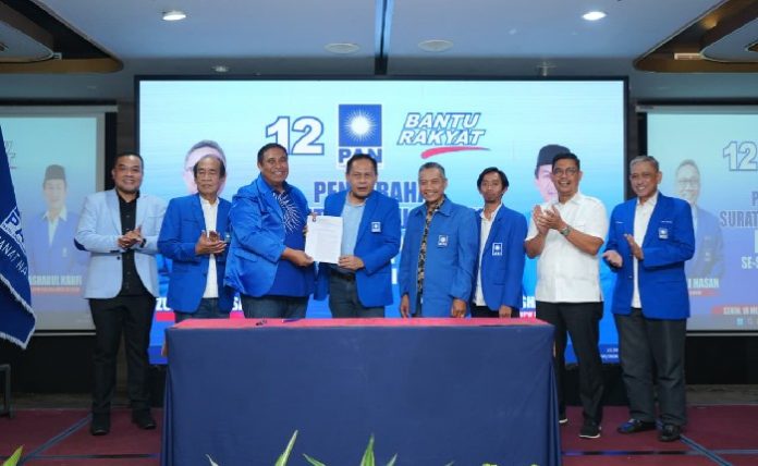 Ashabul Kahfi Pimpin Konsolidasi PAN Sulsel dan Serahkan SK DPD Usai Husniah Dicopot DPP