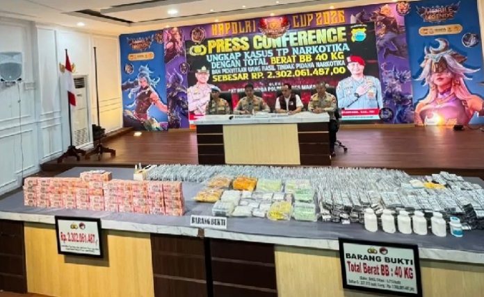 Ungkap 6 Jaringan Narkoba, Polrestabes Makassar Tuai Apresiasi dari Ketua SAPMA PP Sulsel